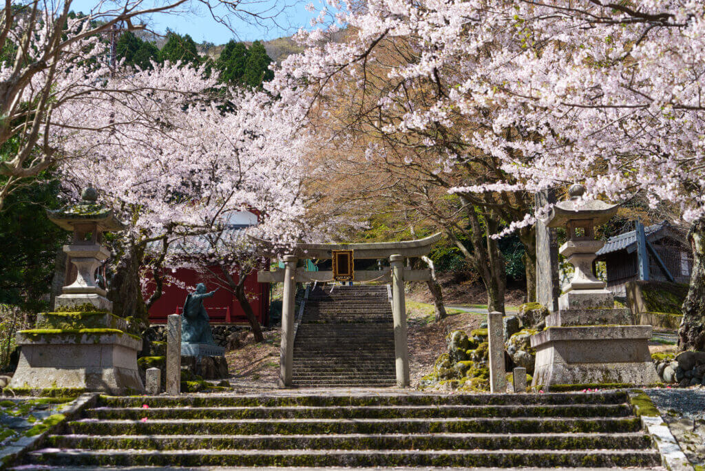 桜の宿場町熊川宿